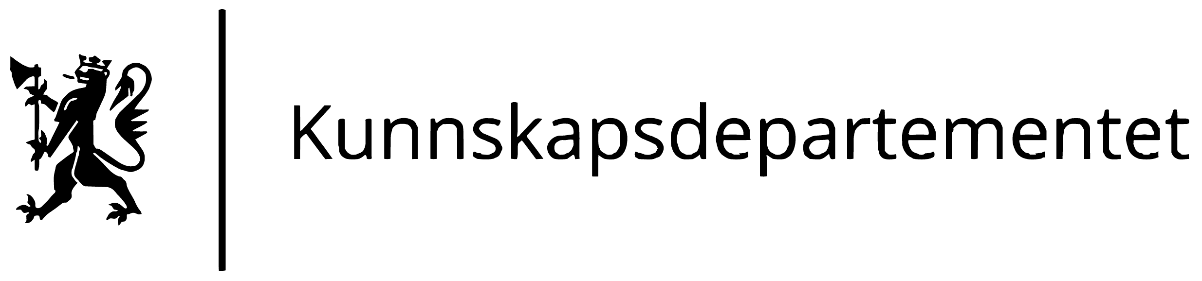Kunnskapsdepartementet logo